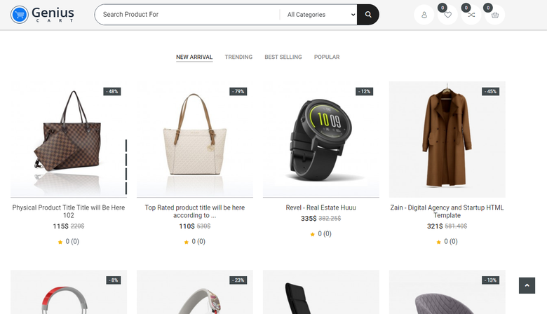 Customized Laravel Website - E-com Projects Project - Codocraft Portfolio 2 | Built by Codocraft Solutions