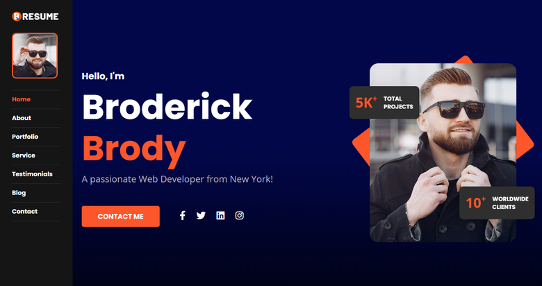 Portfolio Laravel Site - Web Projects Project - Codocraft Portfolio 2 | Built by Codocraft Solutions
