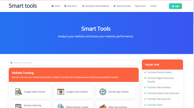 Laravel Tools Management Website - Web Projects Project - Codocraft Portfolio 1 | Built by Codocraft Solutions