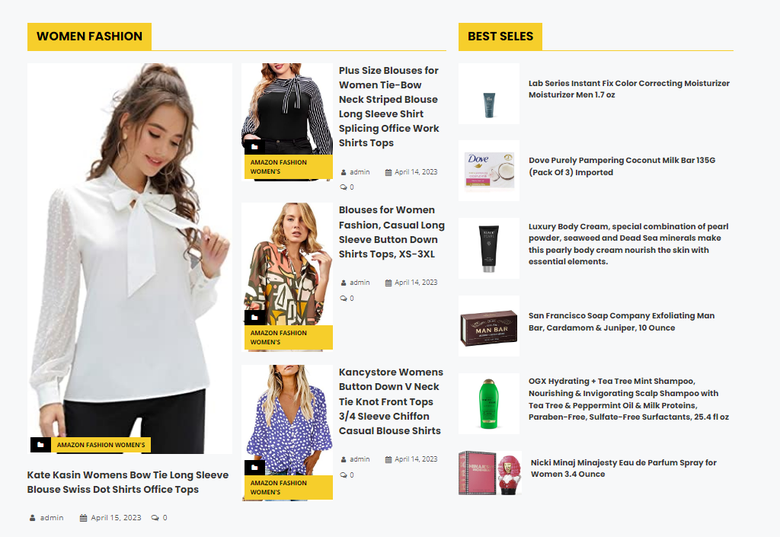 WordPress Amazon Affiliate Website - E-com Projects Project - Codocraft Portfolio 4 | Built by Codocraft Solutions